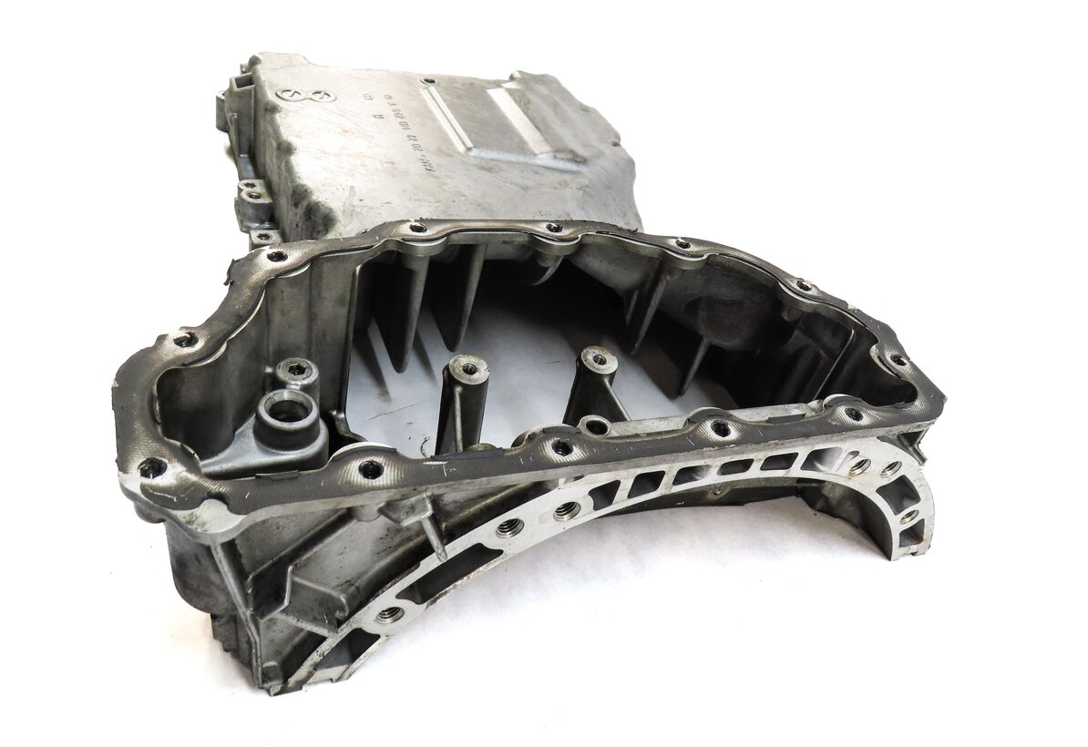 Thumbnail 3: 12-17 MERCEDES GL350 GLE350D GLS350D ML350 (W166 X166) DIESEL - UPPER OIL PAN