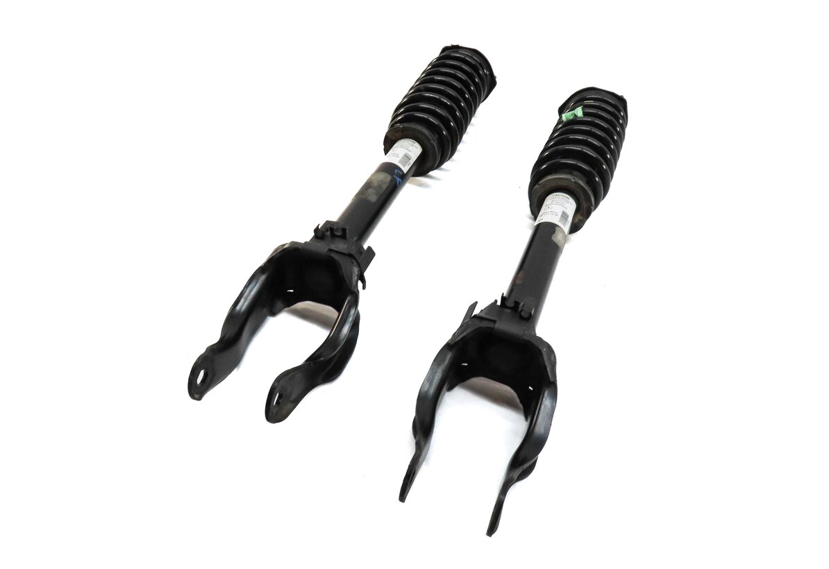12-15 MERCEDES ML350 ML550 (W166) FRONT LEFT & RIGHT SUSPENSION SHOCK STRUT SET