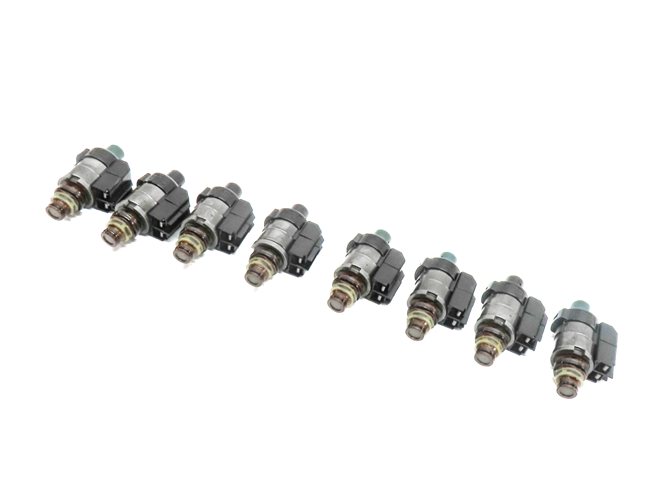 04-18 MERCEDES C CL E GL G ML S SLK 722.9 TRANSMISSION VALVE BODY SOLENOID SET-8