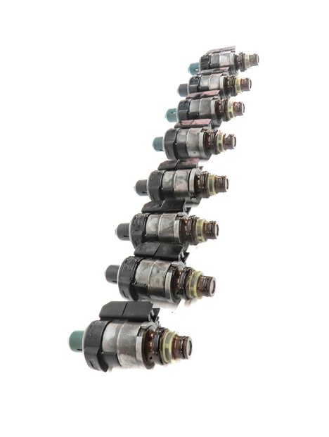 Thumbnail 3: 04-18 MERCEDES C CL E GL G ML S SLK 722.9 TRANSMISSION VALVE BODY SOLENOID SET-8