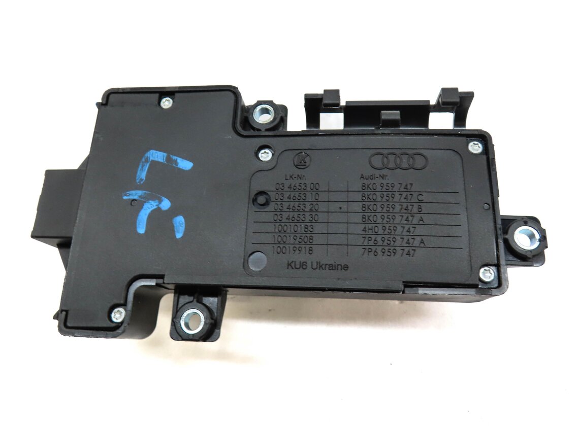Thumbnail 6: 2016 AUDI A4 (B8 8K) FRONT LEFT DRIVER SEAT ADJUST ADJUSTMENT SWITCH SET 2 BLACK