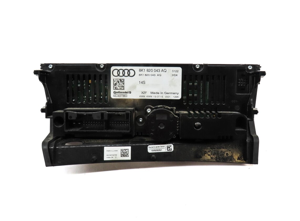 Thumbnail 5: 13-17 AUDI A4 S4 A5 S5 RS5 Q5 SQ5 (B8 8K 8T 8R) HEATER A/C TEMPERATURE CONTROL