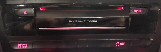 Thumbnail 2: 2016 AUDI A4 B8 8K FRONT RADIO STEREO DASH CD PLAY MULTIMEDIA MMI HEAD UNIT