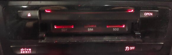 Thumbnail 3: 2016 AUDI A4 B8 8K FRONT RADIO STEREO DASH CD PLAY MULTIMEDIA MMI HEAD UNIT