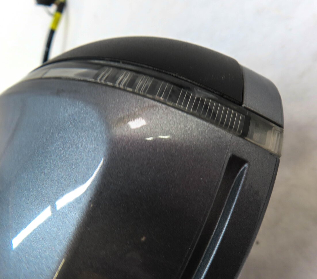 Thumbnail 8: 10-16 AUDI A4 (B8 8K) SDN / WGN - RIGHT AUTODIM BLIND SPOT DOOR MIRROR (GREY)