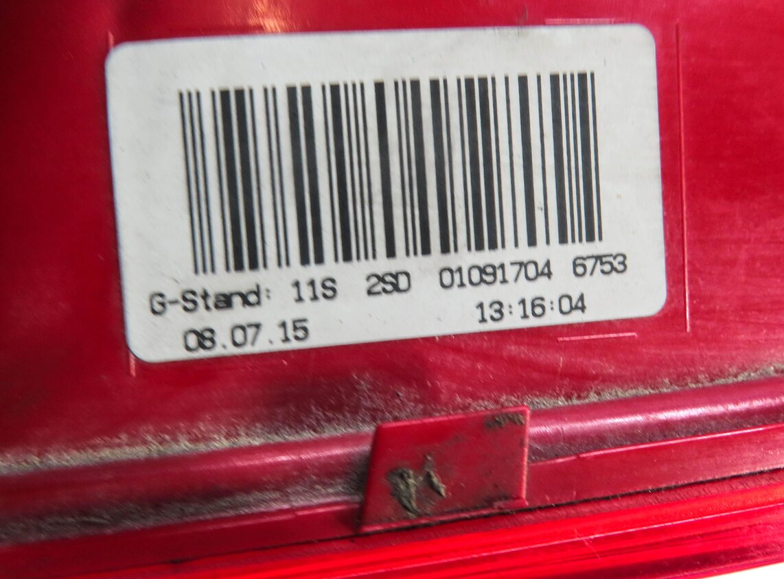 Thumbnail 5: 13-16 AUDI A4 S4 B8 8K REAR RIGHT PASSENGER INNER TRUNK TAILLIGHT LIGHT LAMP LED