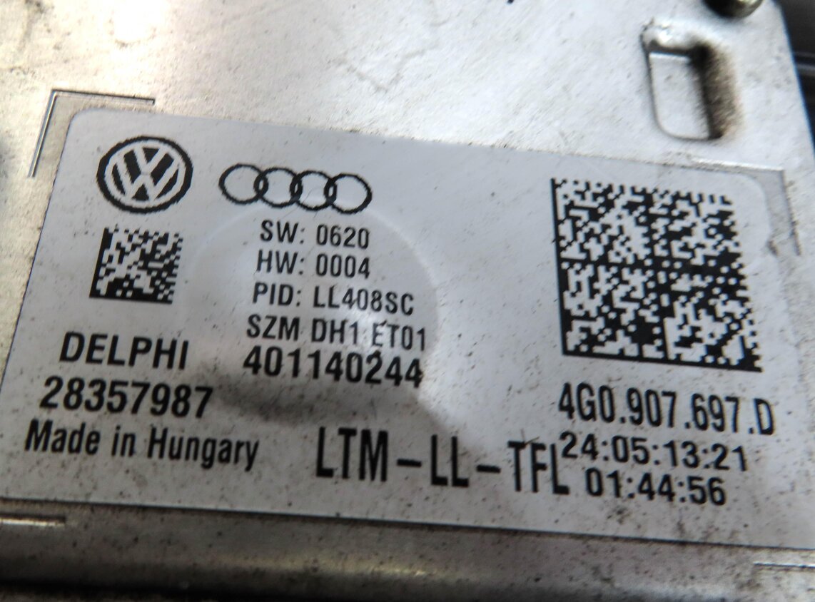 Thumbnail 7: 13-16 AUDI A4 S4 (B8 8K) LEFT DRIVER XENON HID HEADLIGHT LIGHT LAMP (NON AFS)