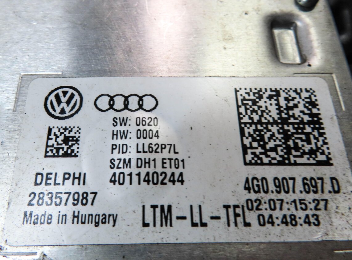 Thumbnail 7: 2013-2016 AUDI A4 S4 (B8 8K) RIGHT - XENON HID HEADLIGHT LIGHT LAMP (NON AFS)