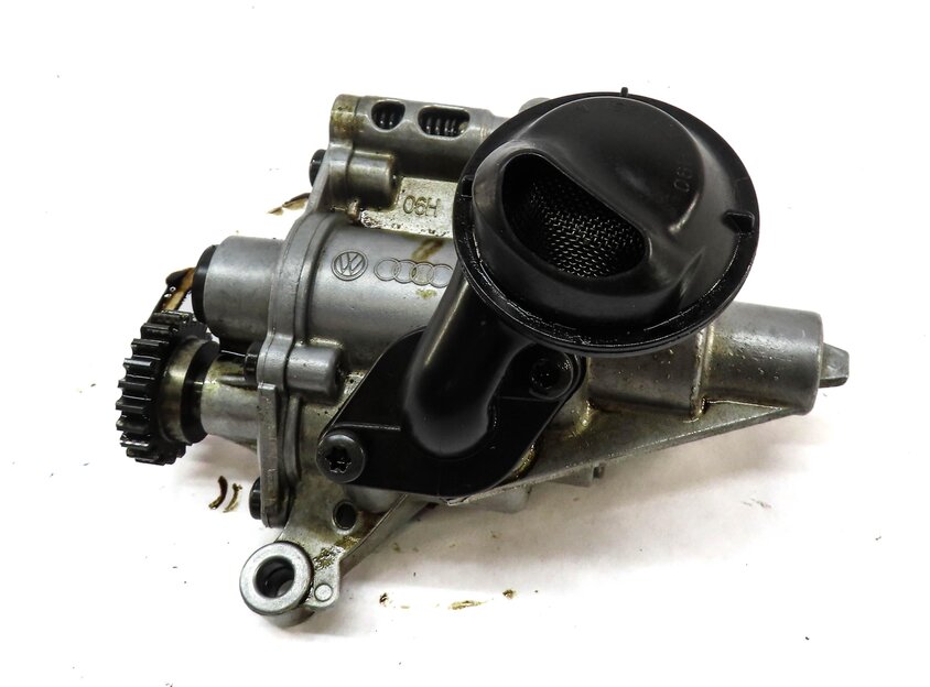 Thumbnail 3: 2016 AUDI A4 (B8 8K) 2.0L TURBO CAED ENGINE OIL PUMP 06H115107