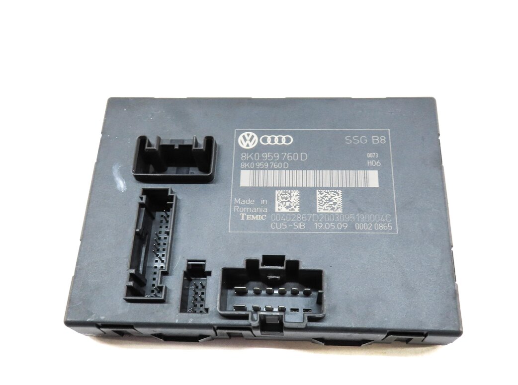 Thumbnail 3: 2010 AUDI S4 (B8 8K) FRONT LEFT DRIVER SEAT CONTROL MODULE 8K0959760D