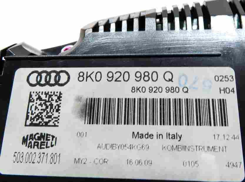 Thumbnail 19: AUDI S4 SEDAN S5 B8 8K 8T 3.0L SPEEDOMETER BODY ECM ENGINE MODULE LOCK & KEY SET