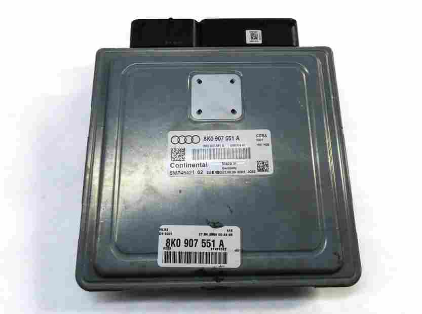 Thumbnail 6: AUDI S4 SEDAN S5 B8 8K 8T 3.0L SPEEDOMETER BODY ECM ENGINE MODULE LOCK & KEY SET