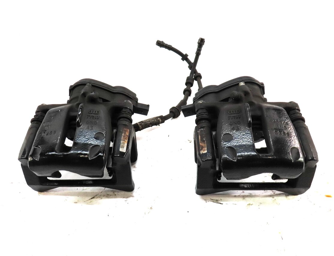 Thumbnail 2: 2008-2016 AUDI S4 S5 (B8 8K 8T) REAR LEFT & RIGHT DISC BRAKE CALIPER SET-2
