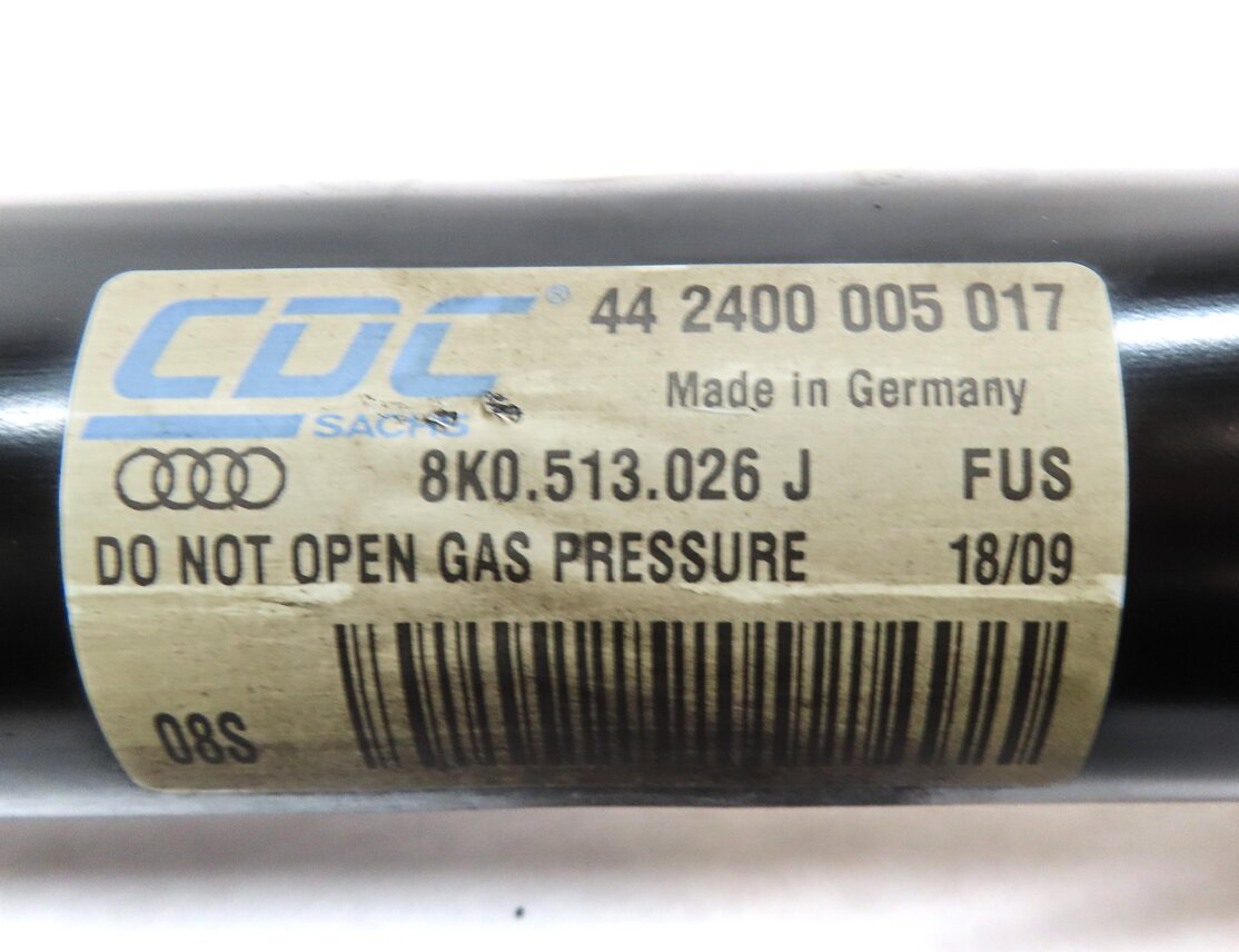 Thumbnail 6: 2010 AUDI S4 (B8 8K) REAR LEFT & RIGHT ACTIVE SUSPENSION SHOCK STRUT SET 2