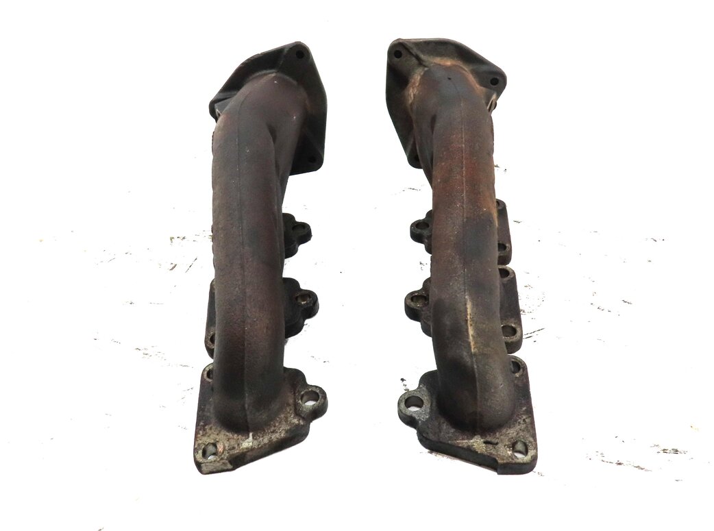 Thumbnail 2: 10-18 AUDI A6 A7 A8 Q7 S4 S5 B8 8T 8K C7 D4 4G8 4H 4L 3.0L EXHAUST MANIFOLD SET