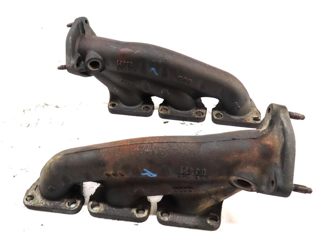 Thumbnail 3: 10-18 AUDI A6 A7 A8 Q7 S4 S5 B8 8T 8K C7 D4 4G8 4H 4L 3.0L EXHAUST MANIFOLD SET