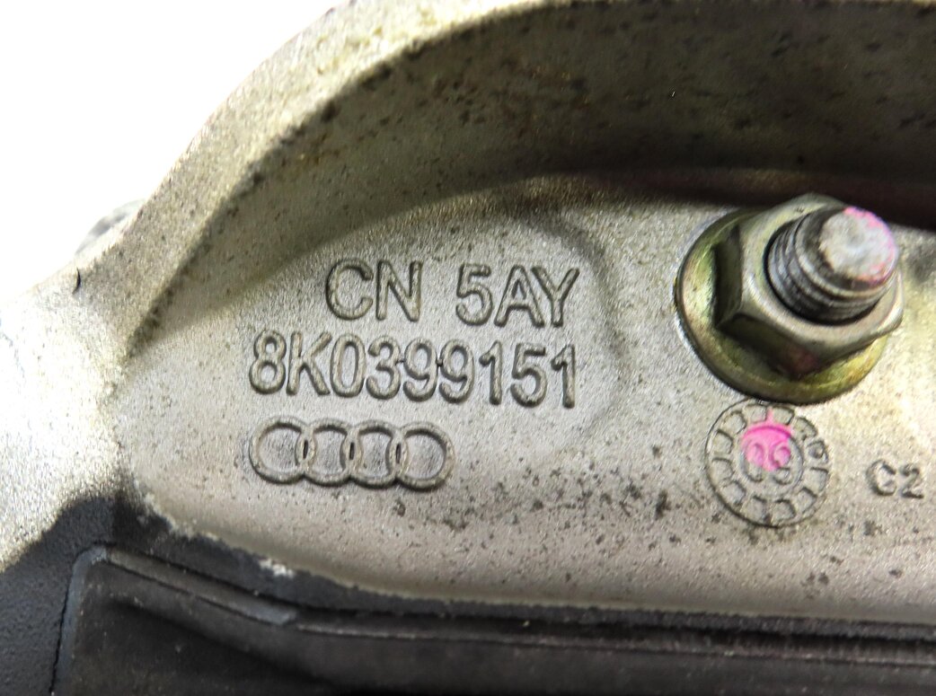 Thumbnail 6: 2010 AUDI S4 B8 8K 3.0L SUPERCHARGED CCBA ENGINE DCT TRANSMISSION MOUNT BRACKET
