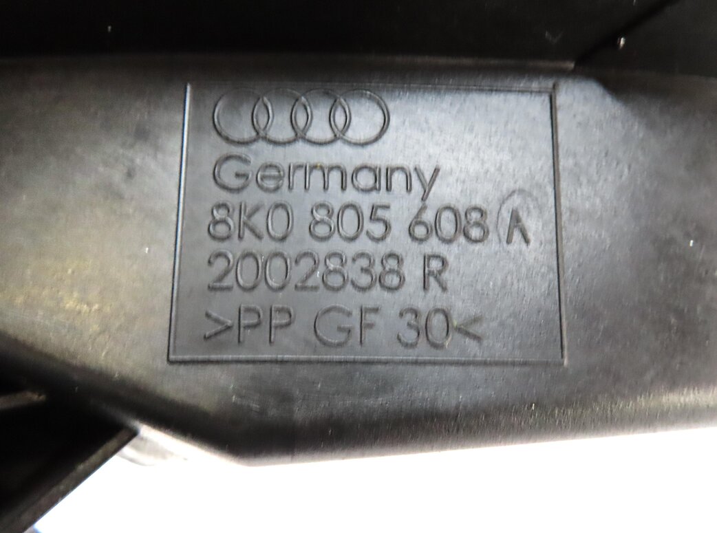 Thumbnail 5: 2010 AUDI S4 (B8 8K) FRONT RIGHT UPPER HEADLIGHT HEAD LIGHT LAMP MOUNT BRACKET