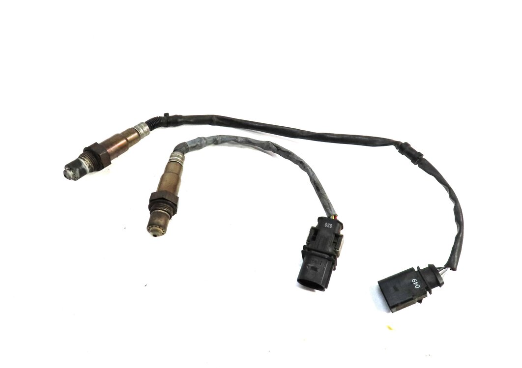 Thumbnail 1: 2013 AUDI A6 (C7) 2.0L TURBO CAEB ENGINE PRE & POST CAT O2 OXYGEN SENSOR SET 2