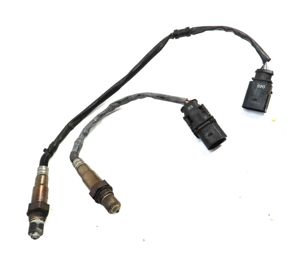 Thumbnail 3: 2013 AUDI A6 (C7) 2.0L TURBO CAEB ENGINE PRE & POST CAT O2 OXYGEN SENSOR SET 2