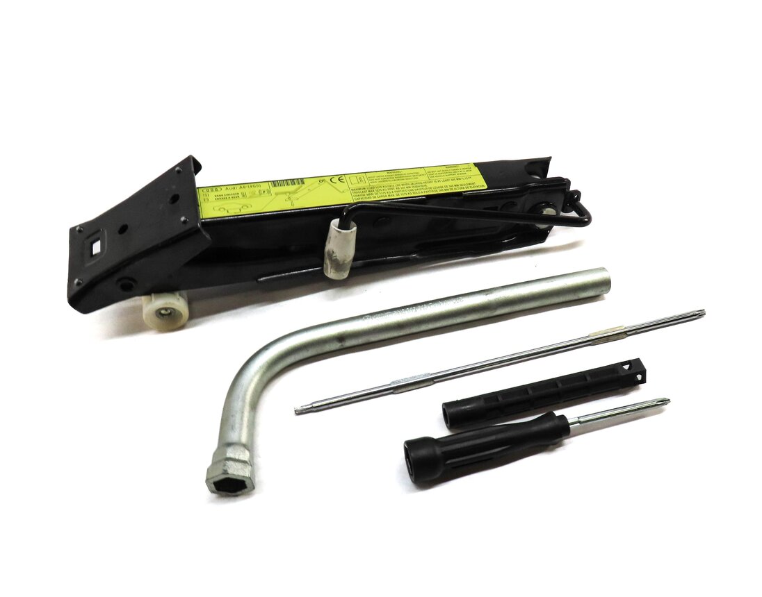 2012-2018 AUDI A6 S6 A7 S7 RS7 (C7) SPARE TIRE WHEEL SCISSOR JACK w/ TOOL KIT