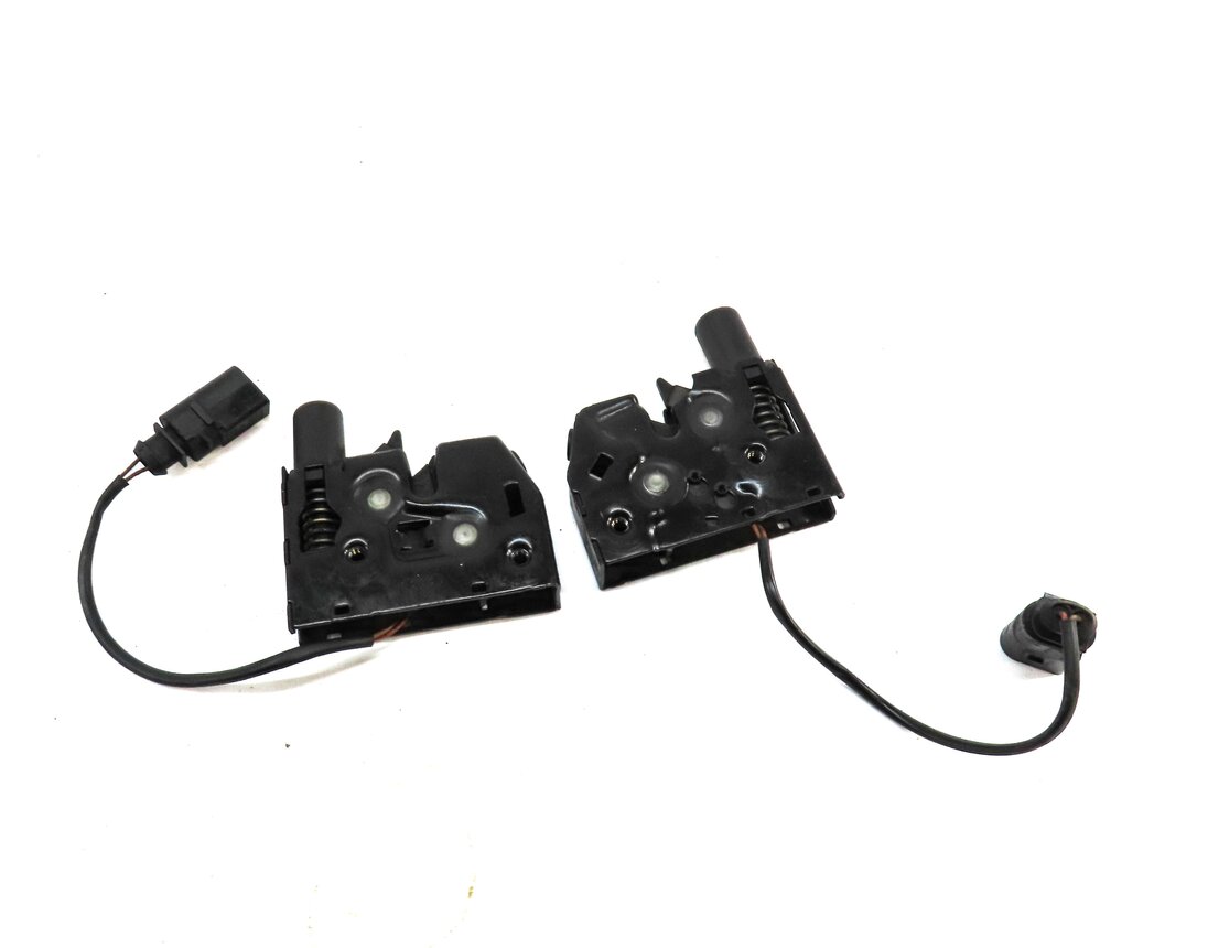 2013 AUDI A6 (C7) FRONT LEFT & RIGHT HOOD LOCK LATCH SET 2 4G0823509C