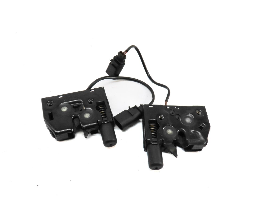 Thumbnail 3: 2013 AUDI A6 (C7) FRONT LEFT & RIGHT HOOD LOCK LATCH SET 2 4G0823509C