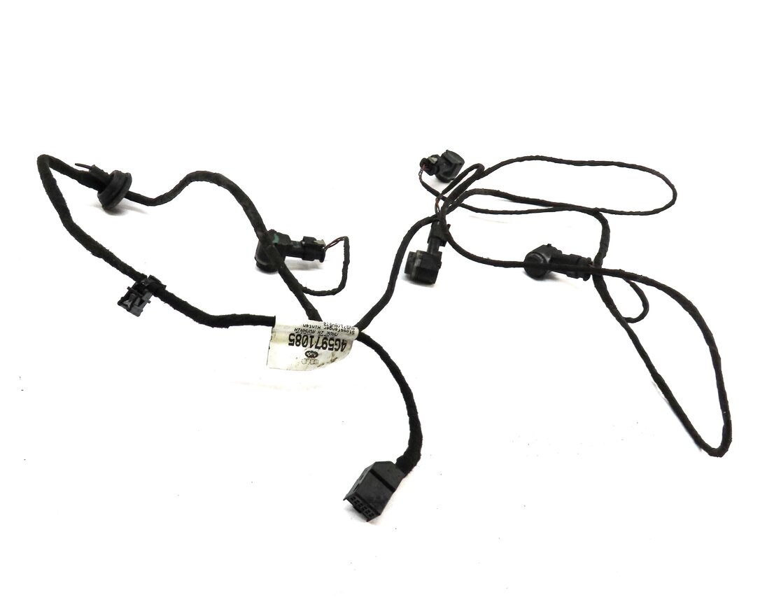 Thumbnail 2: 2013 AUDI A6 (C7) REAR PARK ASSIST PDC SENSOR SET 4 (BLACK) w/ WIRING HARNESS