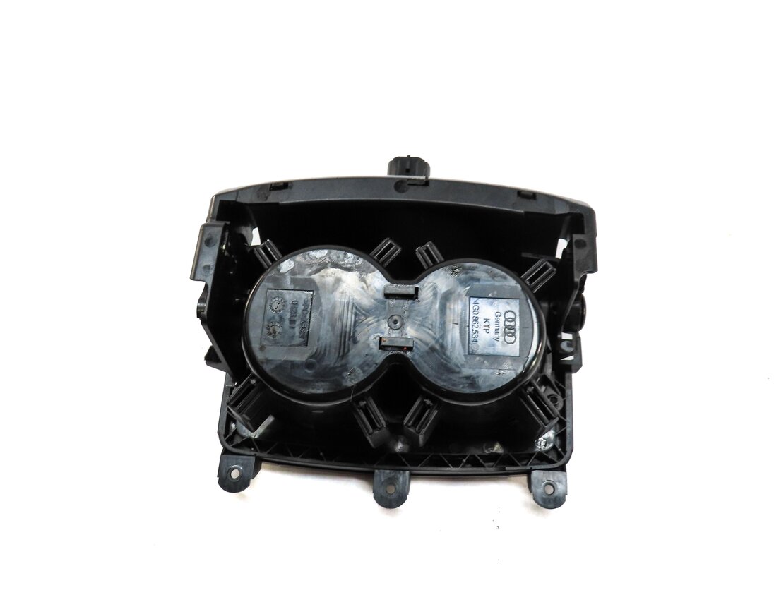 Thumbnail 3: 2013 AUDI A6 (C7) FRONT CENTER CONSOLE DUAL CUPHOLDER CUP HOLDER (BLACK)