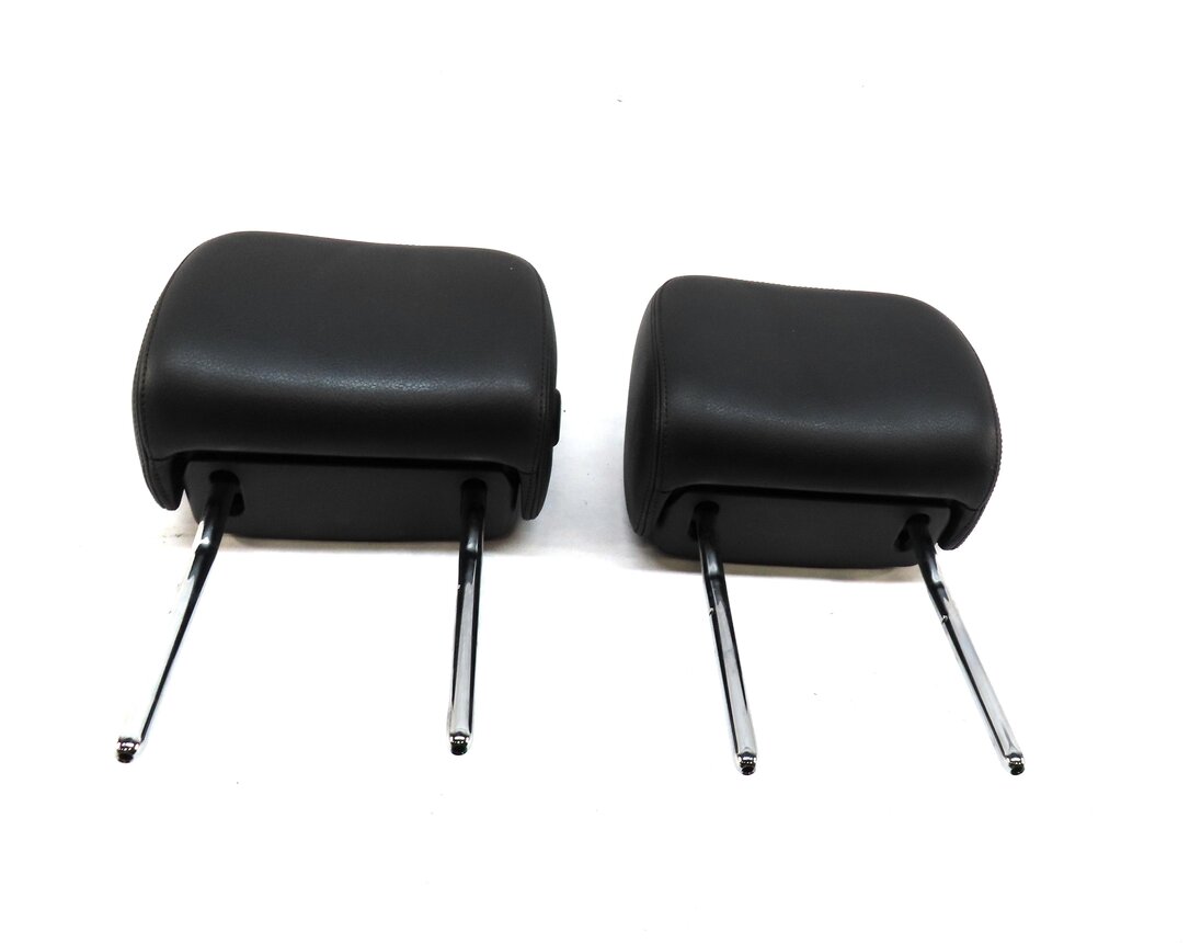 Thumbnail 2: 12-18 AUDI A6 A7 S6 S7 RS7 (C7 4G8) FRONT LEFT & RIGHT SEAT HEADREST SET (BLACK)