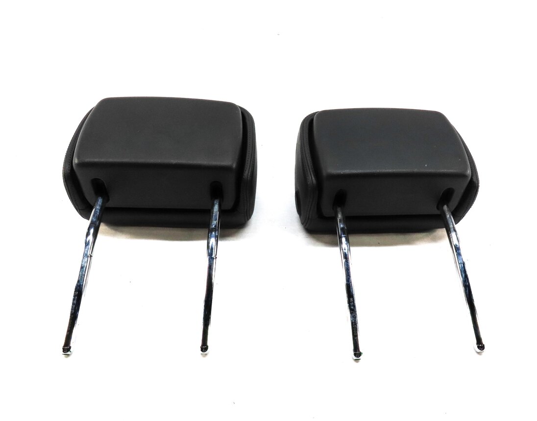 Thumbnail 5: 12-18 AUDI A6 A7 S6 S7 RS7 (C7 4G8) FRONT LEFT & RIGHT SEAT HEADREST SET (BLACK)