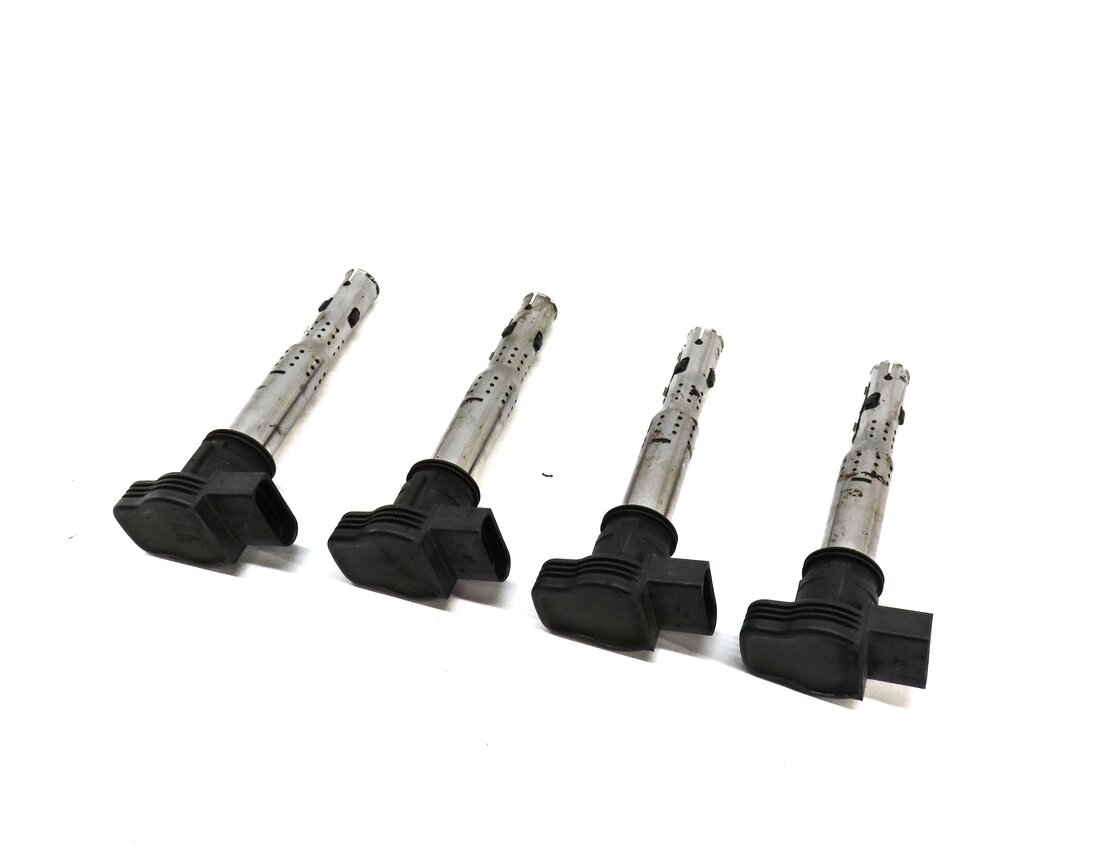 Thumbnail 1: 07-17 AUDI A3 A4 S4 A5 S5 A6 Q3 Q5 R8 TT (8P 8K 8T 8R C7) 2.0T IGNITION COIL SET
