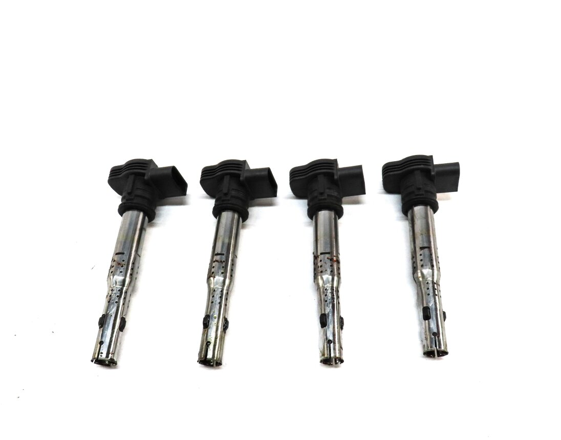 Thumbnail 3: 07-17 AUDI A3 A4 S4 A5 S5 A6 Q3 Q5 R8 TT (8P 8K 8T 8R C7) 2.0T IGNITION COIL SET