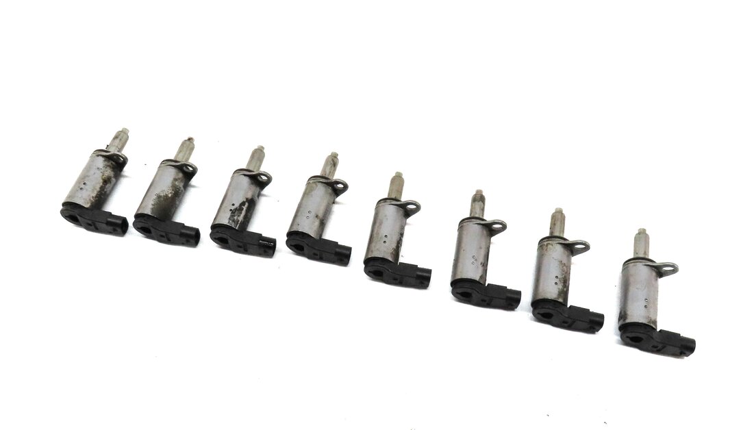 2013 AUDI A6 (C7) 2.0L TURBO CAEB ENGINE CAMSHAFT VALVE SOLENOID SET 8