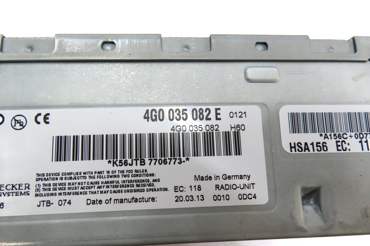 Thumbnail 5: 10-17 AUDI A4 A5 S5 RS5 A6 S6 Q5 (B8 8K 8T 8R C7) RADIO STEREO RECEIVER MODULE