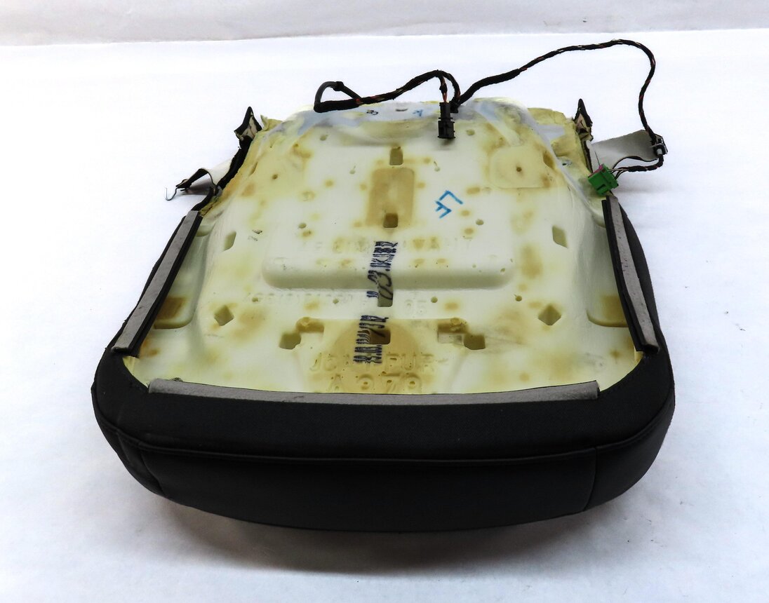Thumbnail 5: 2013 AUDI A6 (C7) FRONT LEFT DRIVER LOWER HEATED SPORT SEAT CUSHION (BLACK FZ)