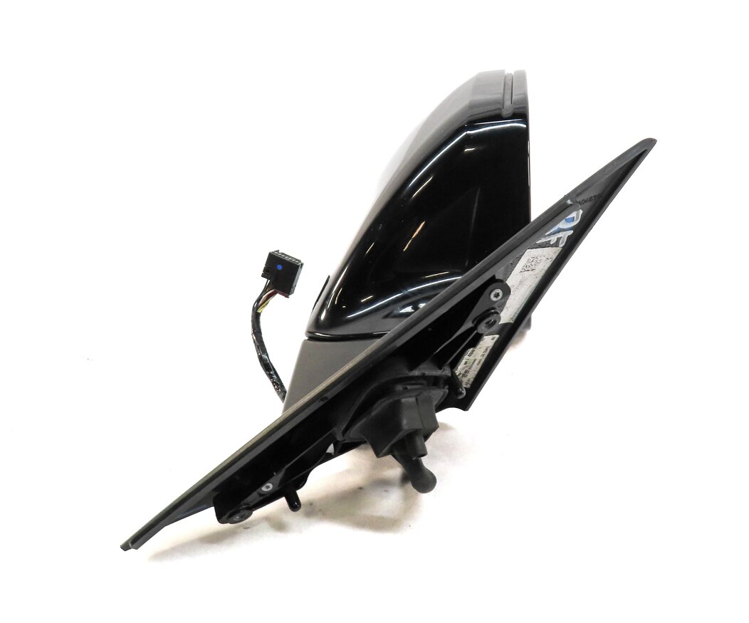 Thumbnail 4: 2012-2013 AUDI A6 (C7) RIGHT PASSENGER HEATED MEMORY AUTODIM DOOR MIRROR (BLACK)