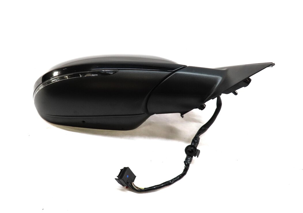 Thumbnail 6: 2012-2013 AUDI A6 (C7) RIGHT PASSENGER HEATED MEMORY AUTODIM DOOR MIRROR (BLACK)