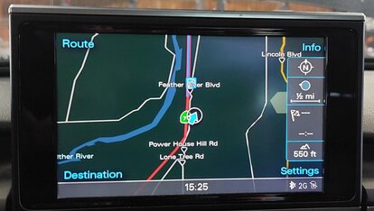 2012-2015 AUDI A6 S6 A7 S7 (C7) RADIO STEREO PHONE GPS NAVIGATION DISPLAY SCREEN