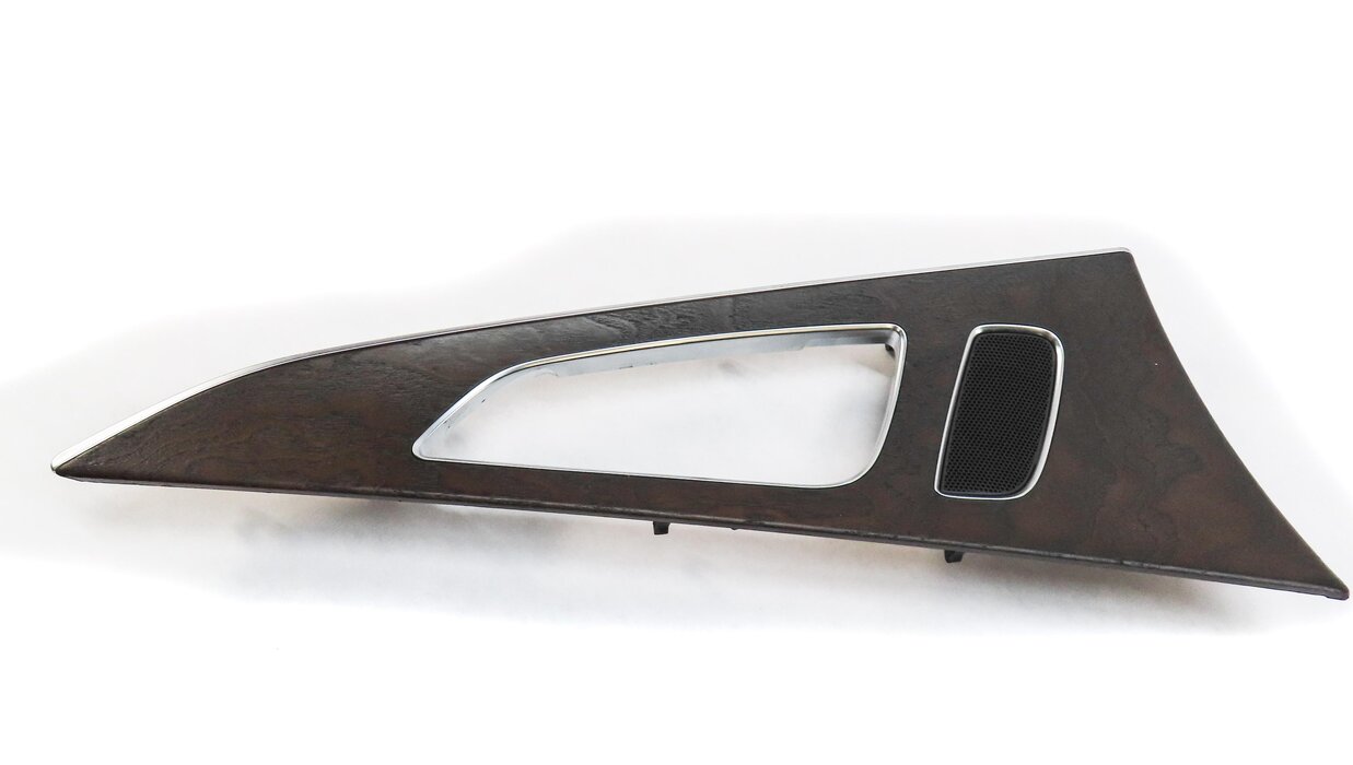 Thumbnail 10: 2013 AUDI A6 (C7) FRONT REAR LEFT RIGHT DOOR DASH CONSOLE FINE ASH WOOD TRIM SET