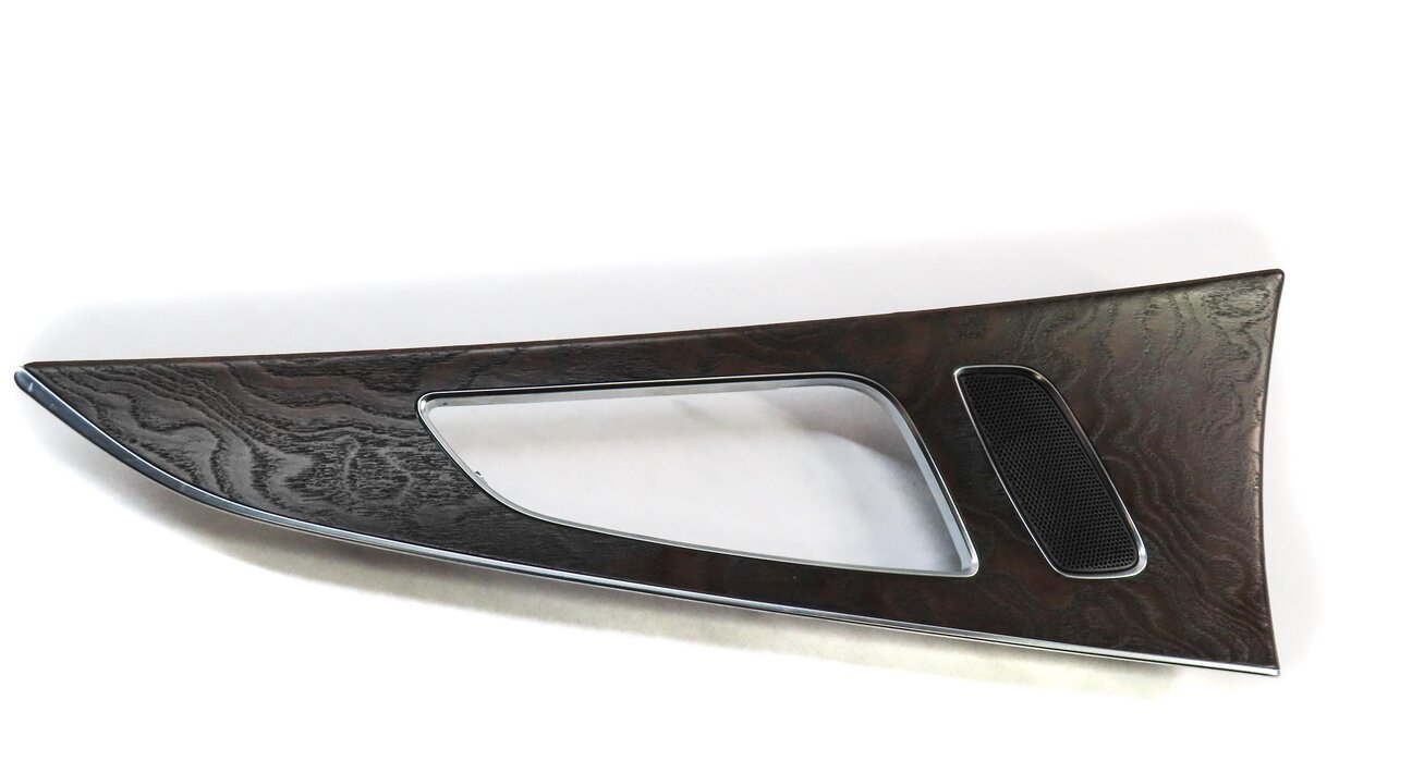 Thumbnail 7: 2013 AUDI A6 (C7) FRONT REAR LEFT RIGHT DOOR DASH CONSOLE FINE ASH WOOD TRIM SET