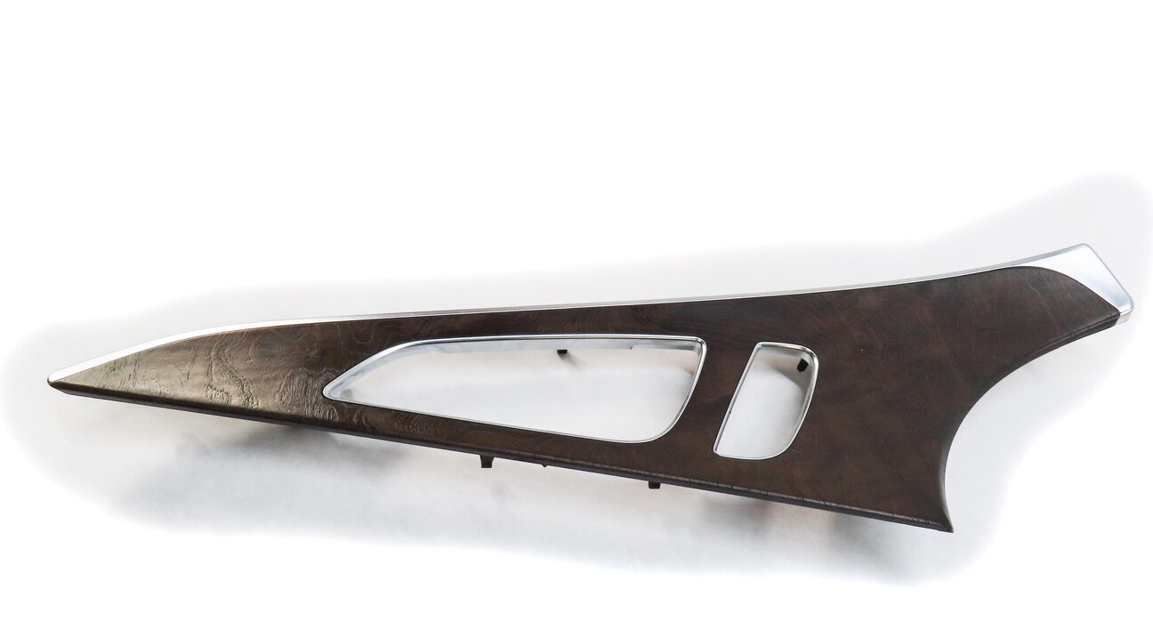 Thumbnail 9: 2013 AUDI A6 (C7) FRONT REAR LEFT RIGHT DOOR DASH CONSOLE FINE ASH WOOD TRIM SET