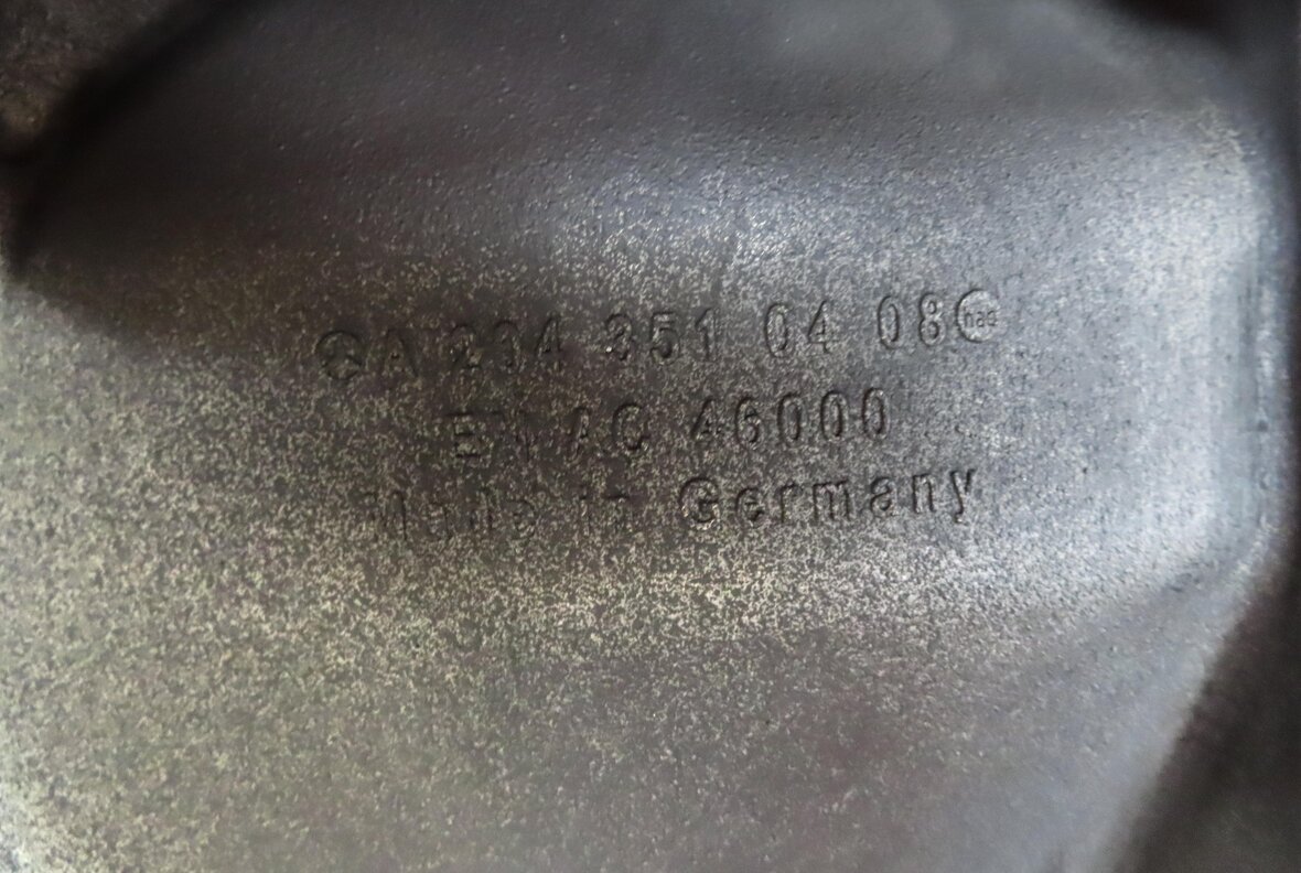 Thumbnail 6: 12-16 MERCEDES C250 C350 E350 SL400 (W204 W212 W231) RWD REAR DIFFERENTIAL 3.07