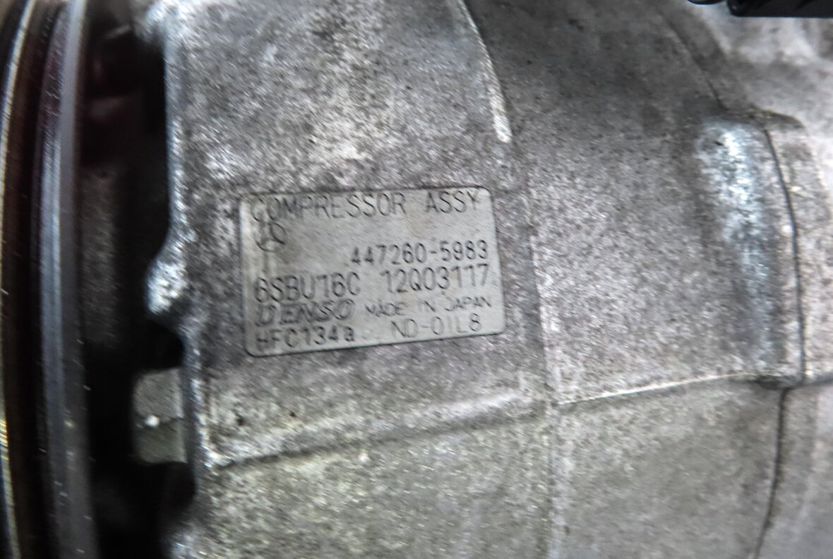 Thumbnail 6: 2014-2015 MERCEDES C250 SLK250 (W172 W204) 1.8L TURBO ENGINE A/C COMPRESSOR PUMP