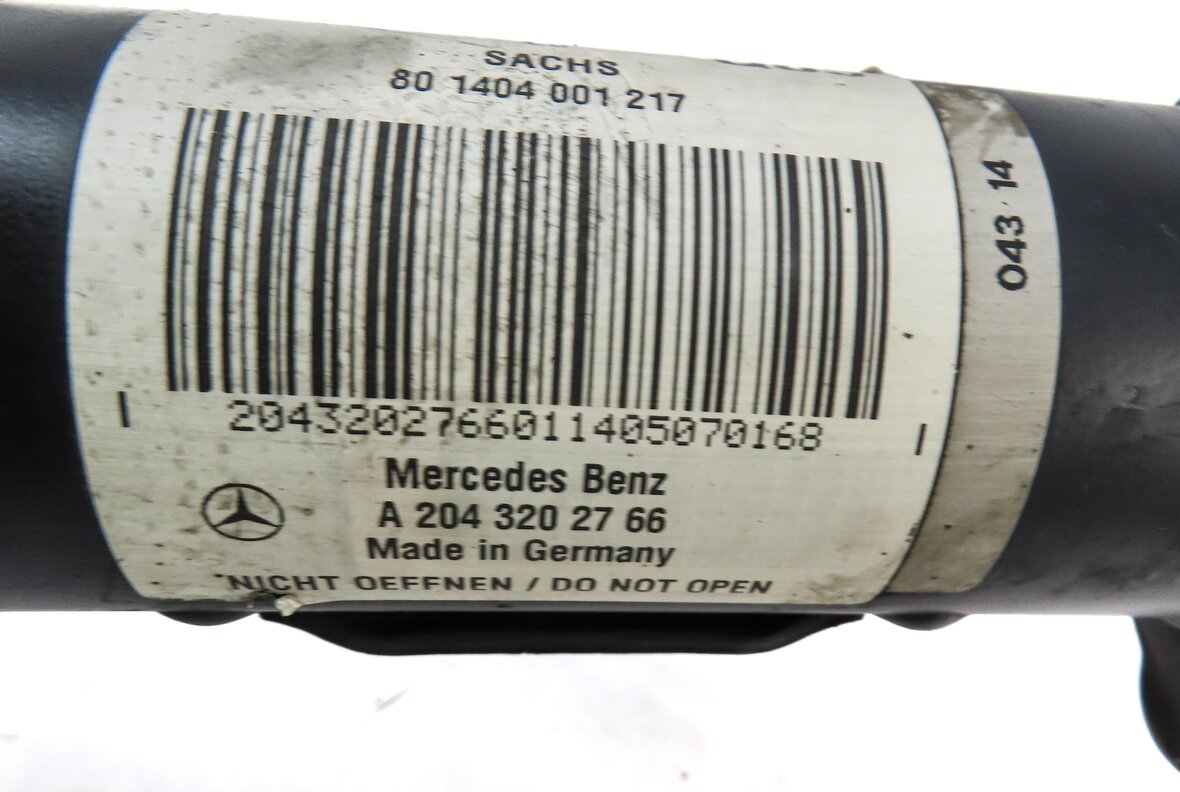 Thumbnail 8: 2008-2015 MERCEDES C-CLASS (W204) RWD FRONT LEFT RIGHT SPORT SHOCK STRUT SET 2
