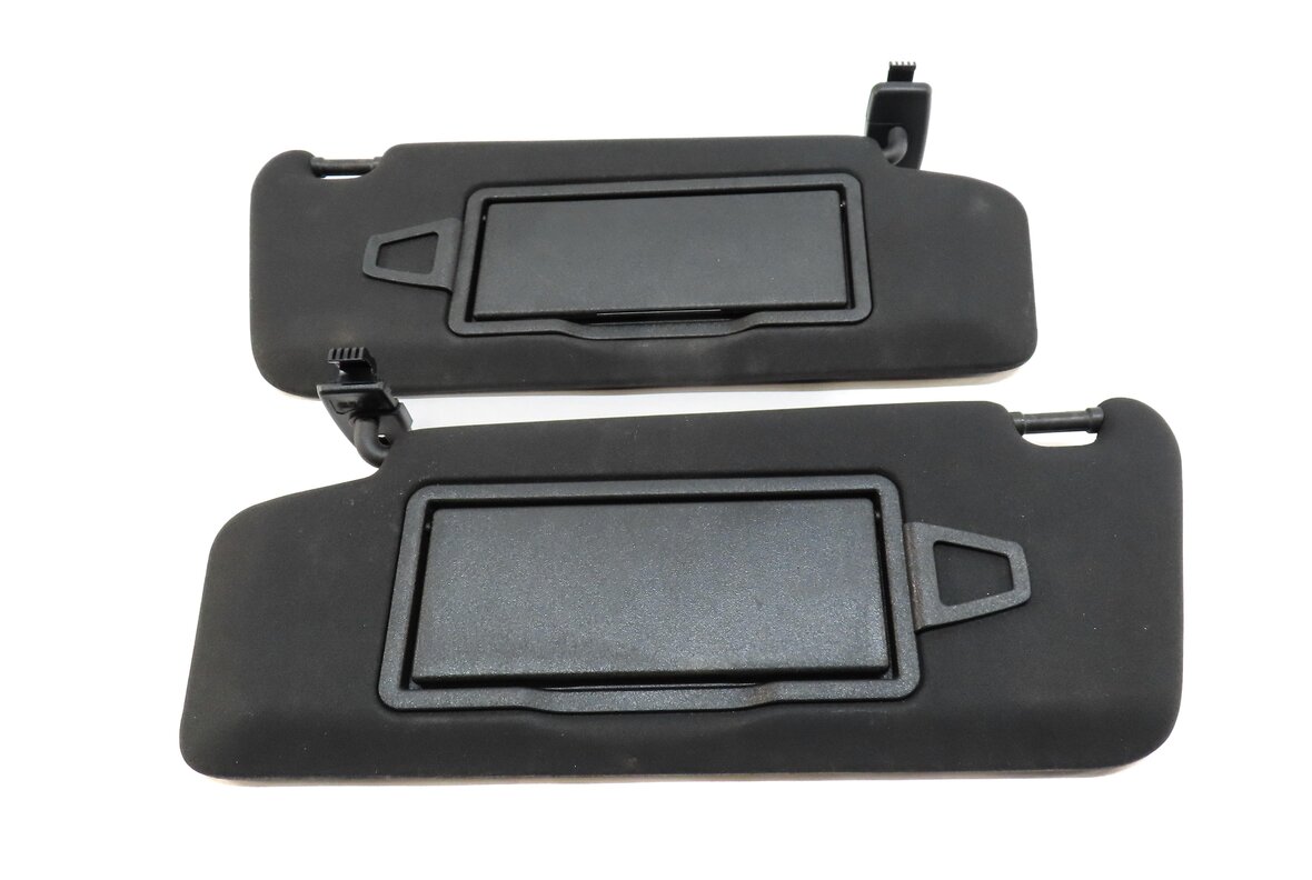 Thumbnail 4: 2008-2014 MERCEDES BENZ C-CLASS (W204) FRONT LEFT & RIGHT SUNVISOR SET (BLACK)