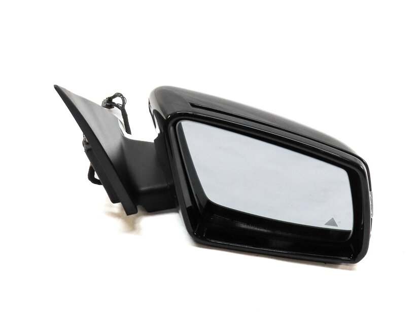 Thumbnail 1: 12-15 MERCEDES C CLASS W204 RIGHT HEATED MEMORY AUTODIM BLIND DOOR MIRROR BLACK