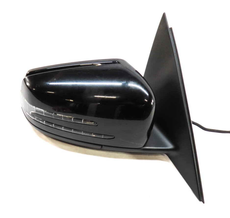 Thumbnail 6: 12-15 MERCEDES C CLASS W204 RIGHT HEATED MEMORY AUTODIM BLIND DOOR MIRROR BLACK