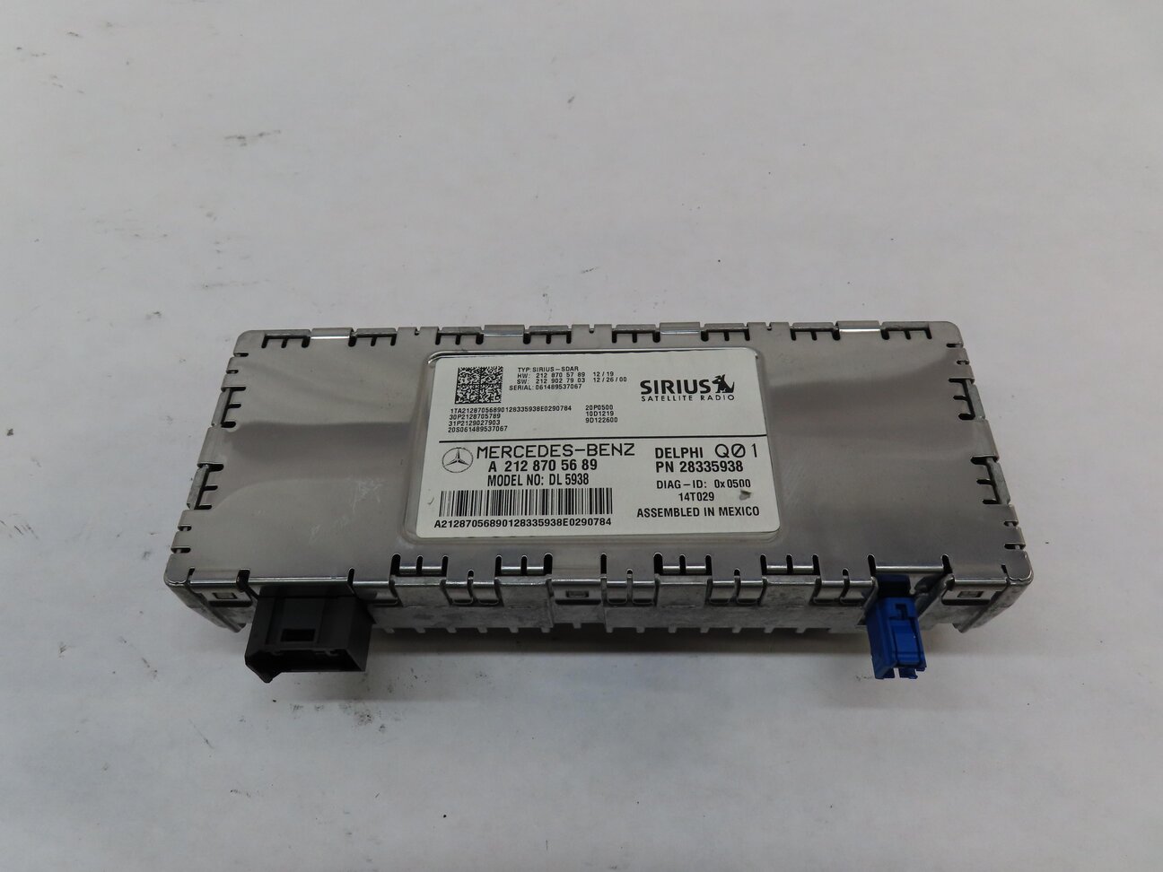 Thumbnail 2: 2014 MERCEDES C250 SEDAN (W204) SIRIUS SATELLITE RADIO RECEIVER CONTROL MODULE