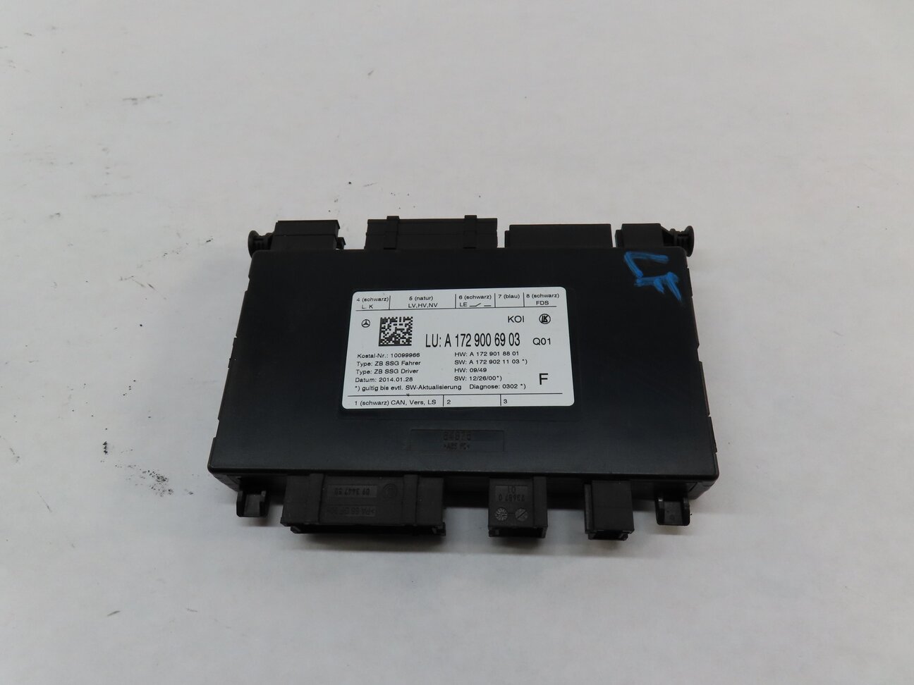 Thumbnail 2: 2014 MERCEDES C250 SEDAN (W204) FRONT MEMORY SEAT CONTROL MODULE